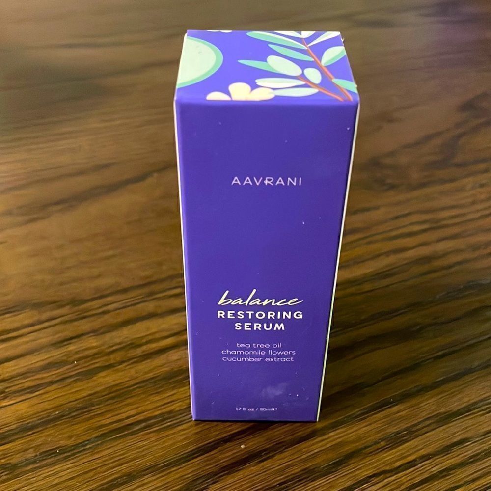 Aavrani balance restoring serum/toner BNIB